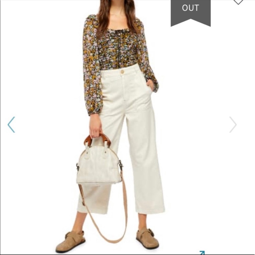 Free People Straight Leg Trousers